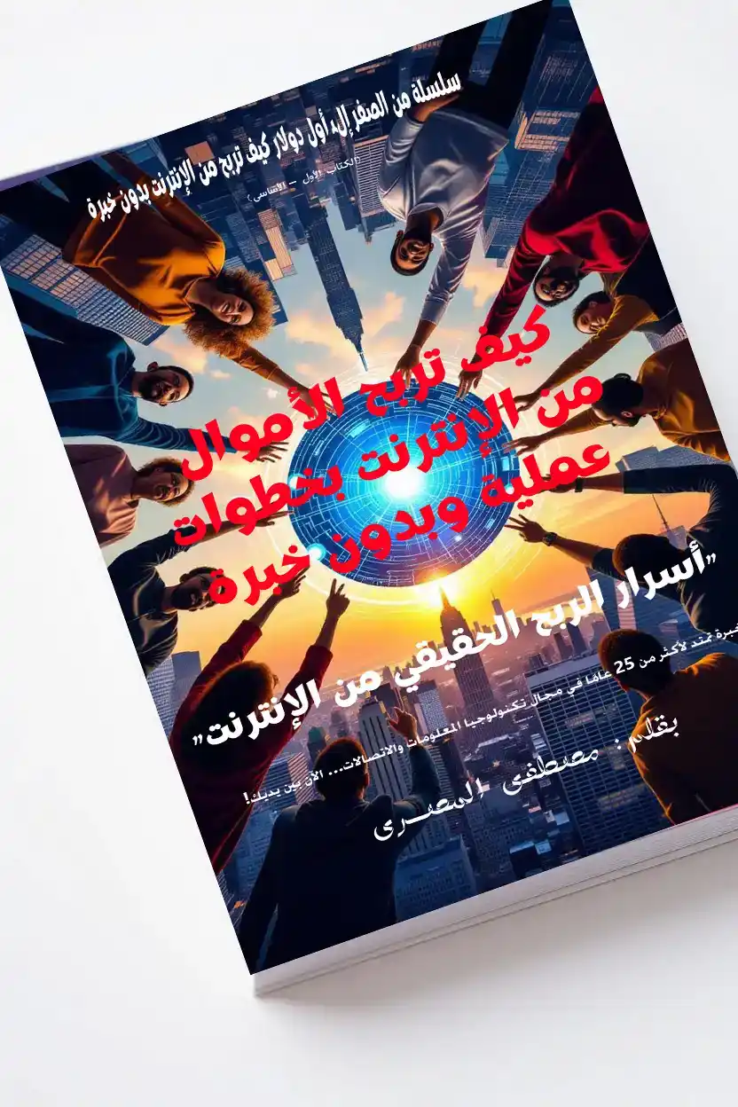 كتاب كيف تربح الأموال من الإنترنت بخطوات عملية وبدون خبرة
